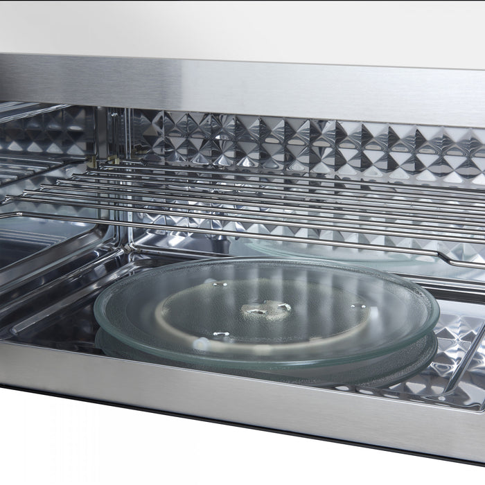 Four a micro-ondes a convection Fornace 30 pouces, au-dessus de la cuisiniere, blanc, 1,5 pi³ - FOTR3038-30WHT