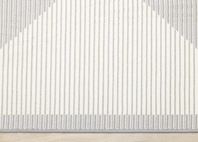 Carpette Florence à motif de diamants pour l’intérieur - 4 pi 7 po x 6 pi 7 po