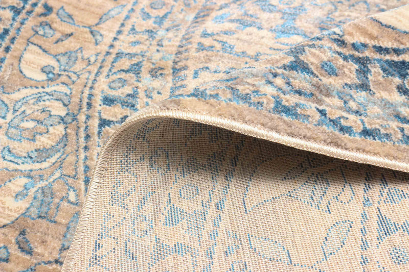 Tapis Traditionnel Ariana 5'0\" x 5'0\" en Bleu