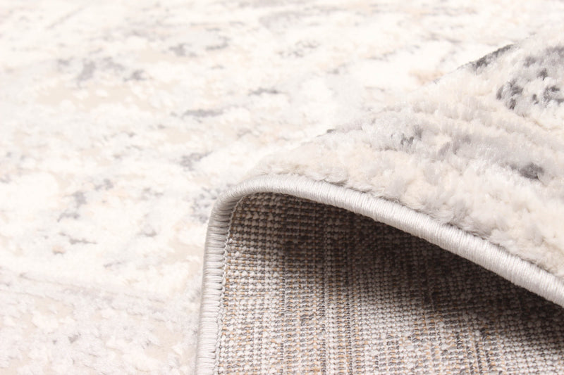 Tapis Traditionnel Mira 2'8\" x 8'2\" en Gris