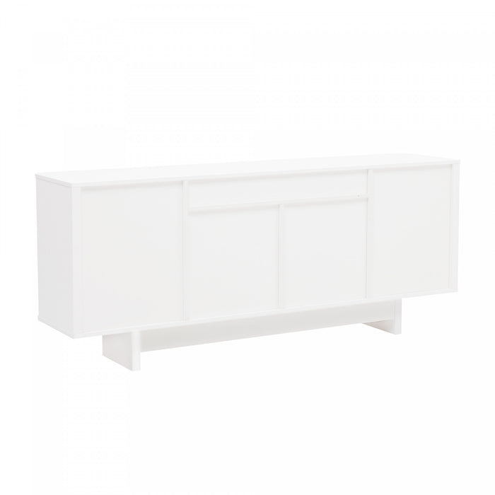Buffet moderne Ella 71\" en blanc