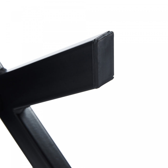 Tabouret d’appoint polyvalent Owen avec pieds en metal, couleur bleu