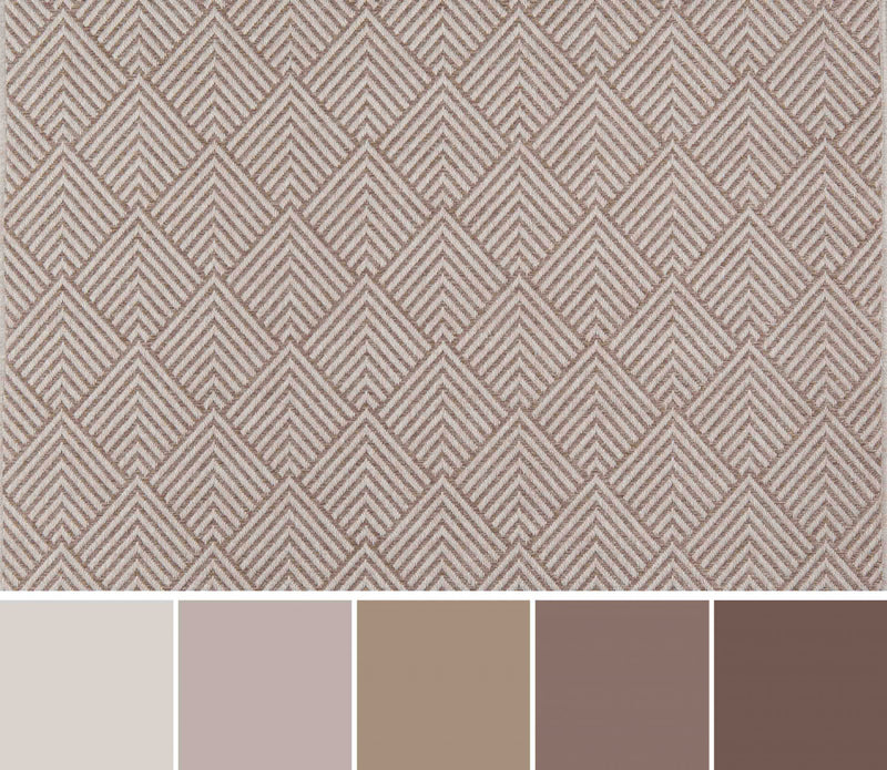 Tapis Contemporain Laura 2'0\" x 10'0\" en Ivoire