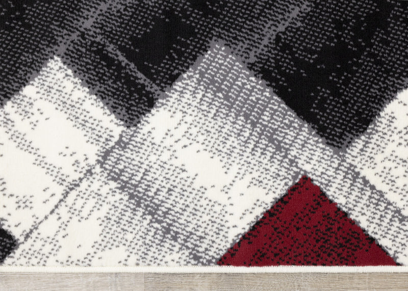 Carpette Florence à motifs de rectangles - 4 pi 7 po x 6 pi 7 po