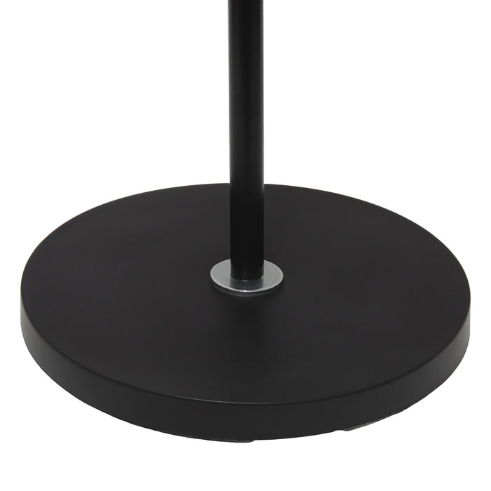 Klara Lampadaire torchiere a 1 lumiere, Onyx, 70 po H