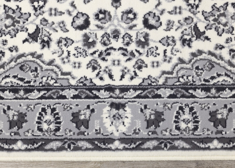 Carpette Florence à bordure classique - 4 pi 7 po x 6 pi 7 po