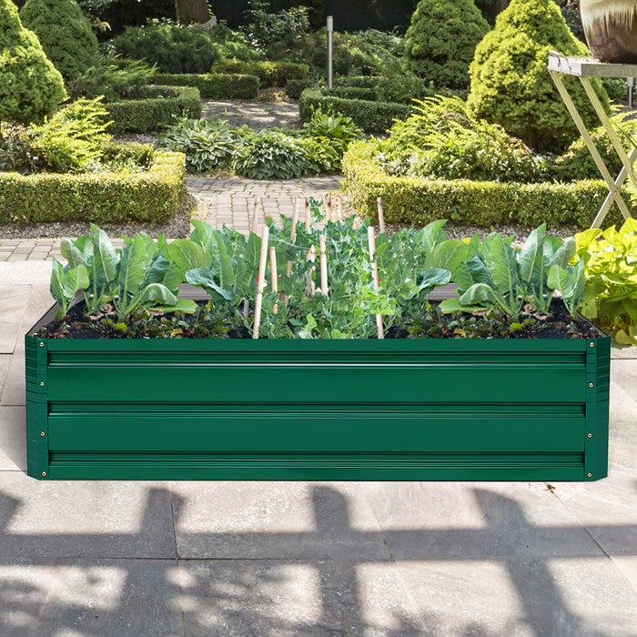 Bac A Plantes En Acier Costway 101,6cm X 81,3cm