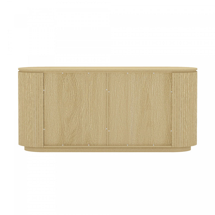 Buffet moderne Olivia Manhattan 60\" en chene naturel