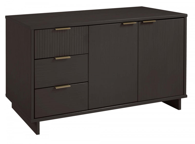 Buffet moderne Granville 55\" en gris charbon