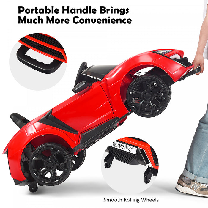 Voiture Electrique Pour Enfant 12v Costway – 2,4g, Mp3