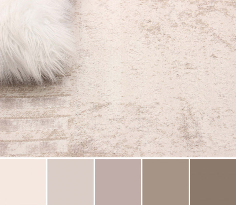 Carpette Monica ivoire - 5 pi 0 po x 8 pi 0 po  