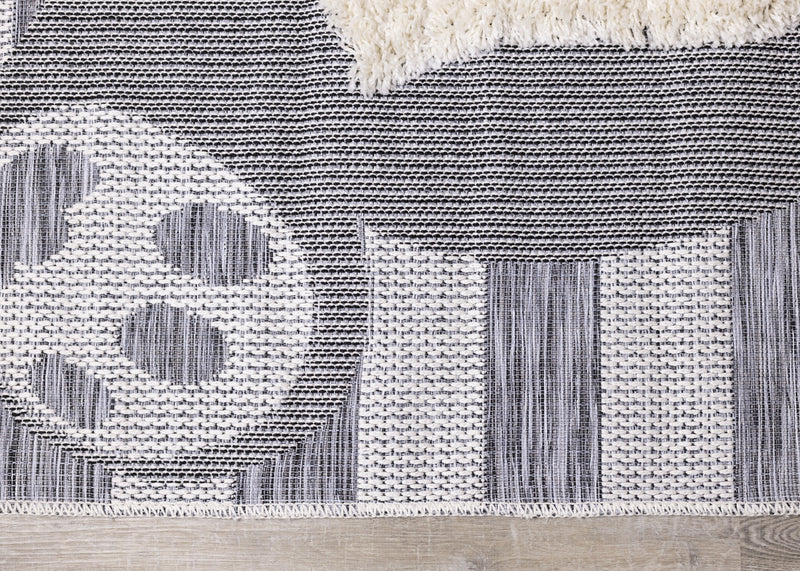 Carpette à motif de mouton pour enfants - 3 pi 11 po x 5 pi 7 po