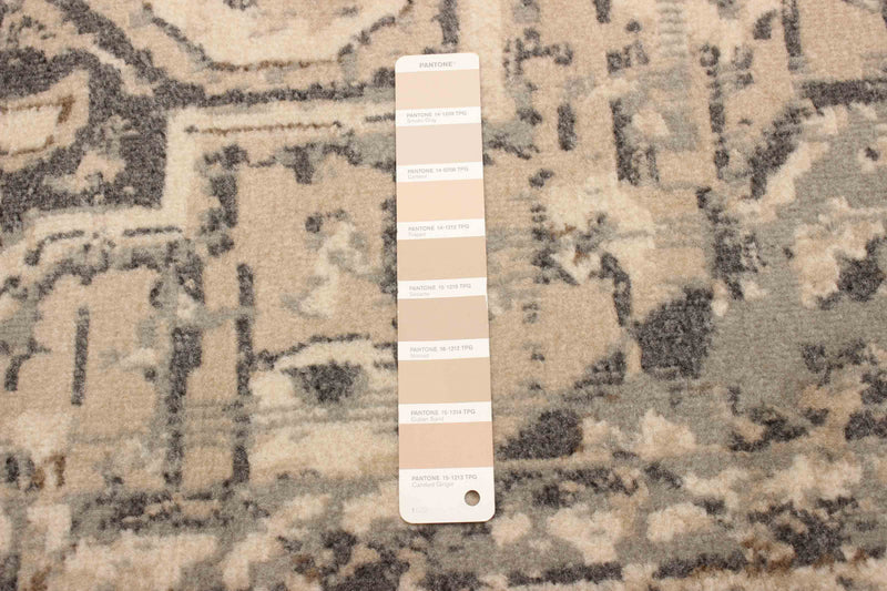 Carpette Priya grise - 8 pi 0 po x 10 pi 0 po