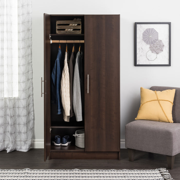 Armoire-penderie Elite de 32 po - espresso