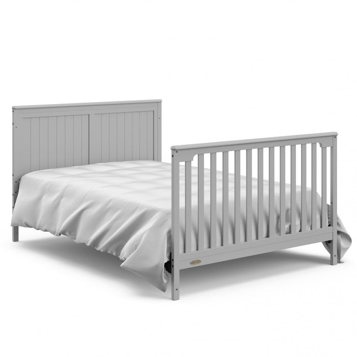 Graco Hadley Lit de bebe convertible 5-en-1 avec tiroir - Gris galet