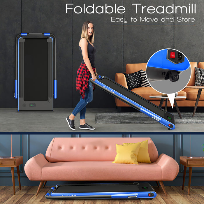 Tapis De Course Pliable 2,25cv Superfitavec Telecommande