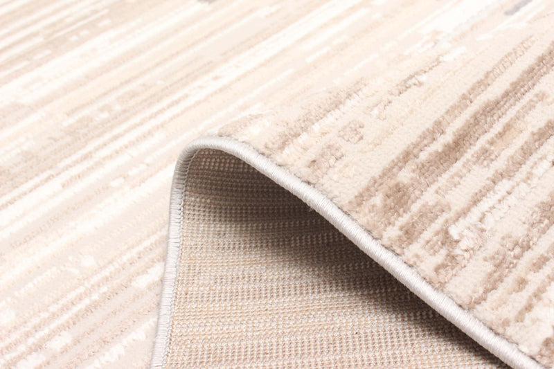 Tapis Contemporain/Moderne Nova 5'0\" x 8'0\" en Ivoire