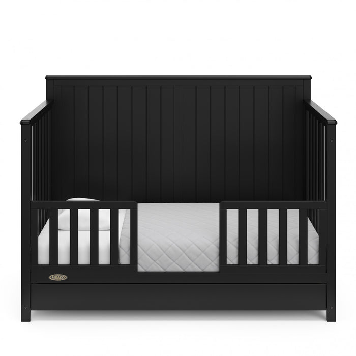 Graco Hadley Lit de bebe convertible 5-en-1 avec tiroir - Noir