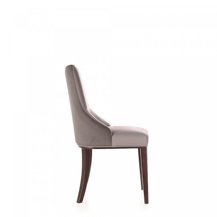 Ensemble de 6 chaises de salle a manger Shubert Modern en gris clair