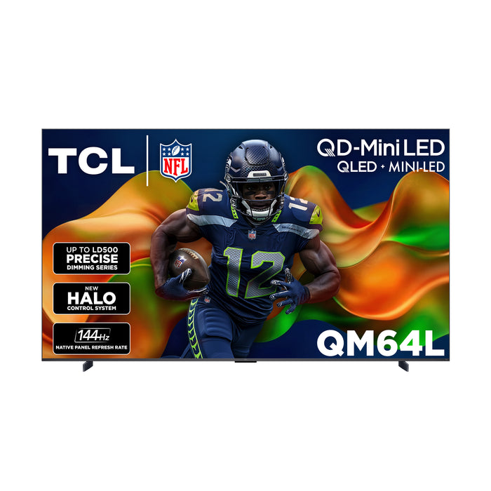 Téléviseur intelligent Mini DEL QD TCL QM64L 4K de 98 po avec Fire TV (98QM64L) - modèle 2026