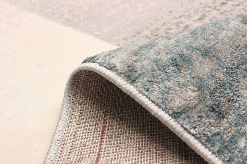 Carpette Rylie bleu sarcelle - 5 pi 0 po x 8 pi 0 po