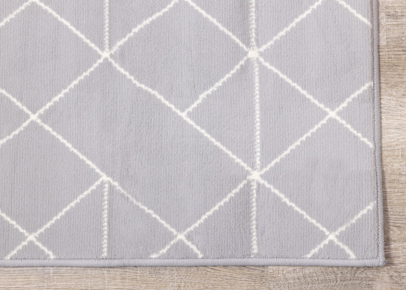 Carpette Florence à motifs de triangles abstraits - 4 pi 7 po x 6 pi 7 po