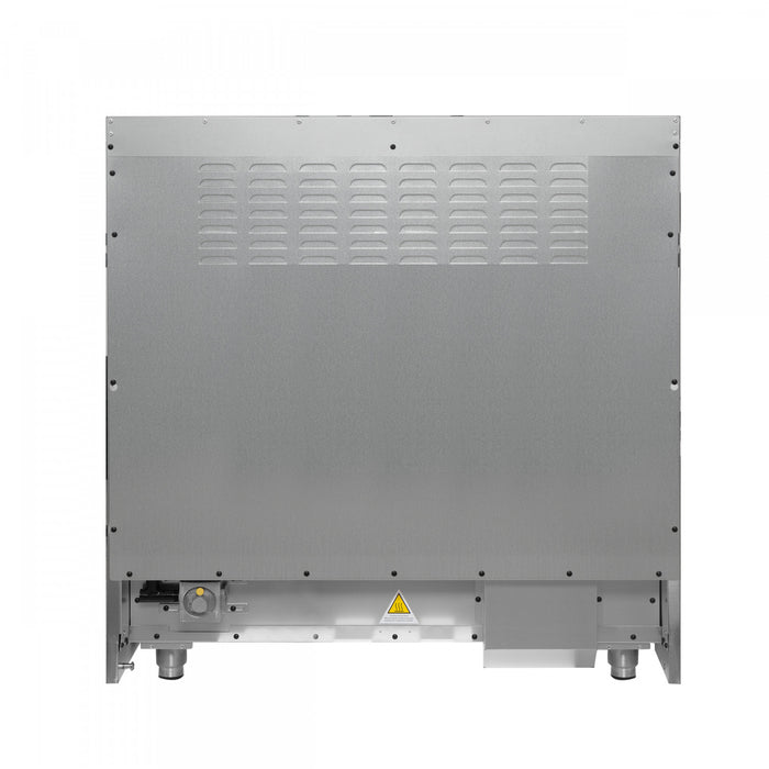 Cuisiniere a double combustible Galiano de 36 po, blanche, 5.36 pi³ - FFSGS6356-36WHT