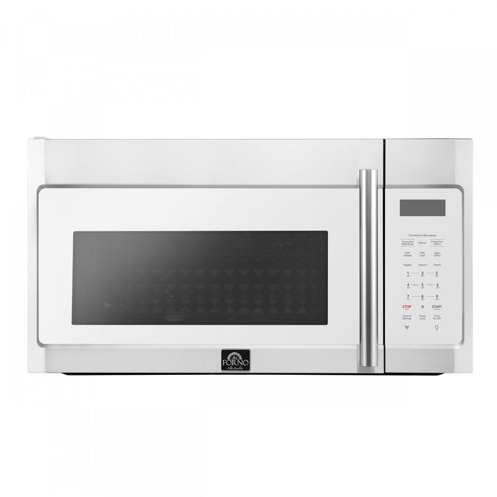 Four a micro-ondes a convection Fornace 30 pouces, au-dessus de la cuisiniere, blanc, 1,5 pi³ - FOTR3038-30WHT