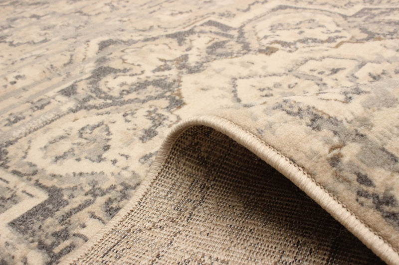 Carpette Priya grise - 8 pi 0 po x 10 pi 0 po