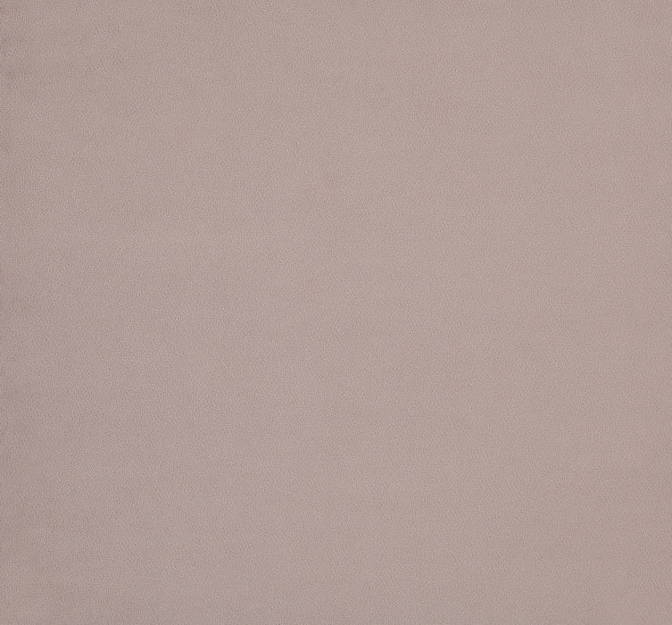 Lit simple moderne Crosby en velours capitonne, coloris rose blush