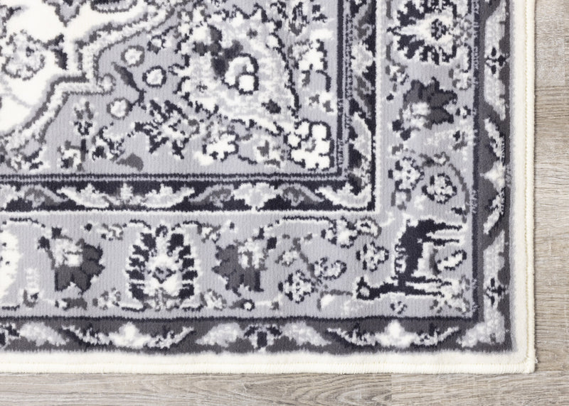 Carpette Florence à bordure classique - 4 pi 7 po x 6 pi 7 po