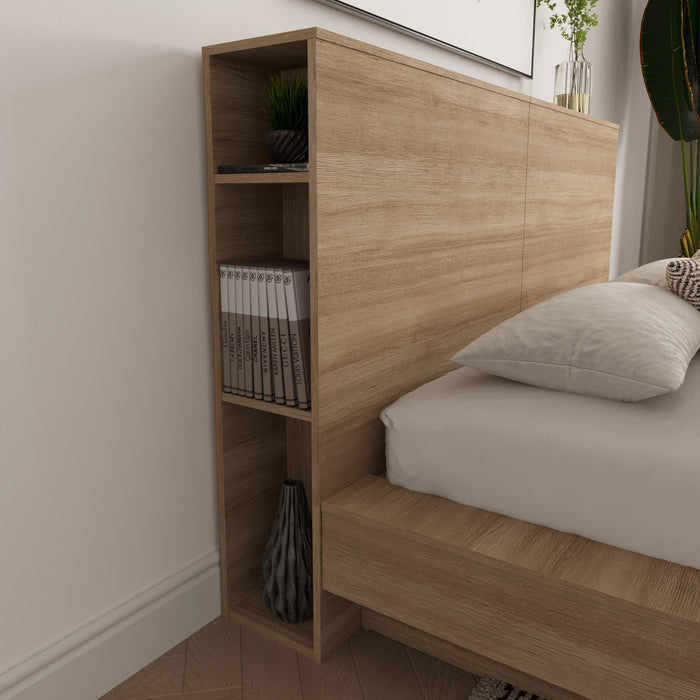 Tête de lit Marconi Nordika - chêne brun