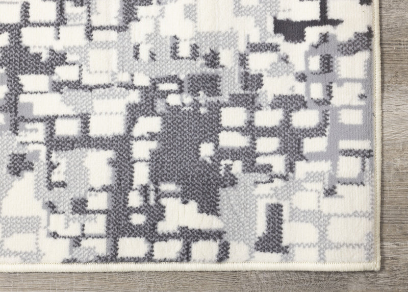 Carpette pixelisée Florence pour l’intérieur - 4 pi 7 po x 6 pi 7 po