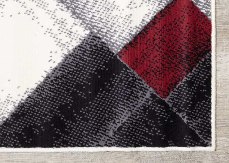 Carpette Florence à motifs de rectangles - 4 pi 7 po x 6 pi 7 po