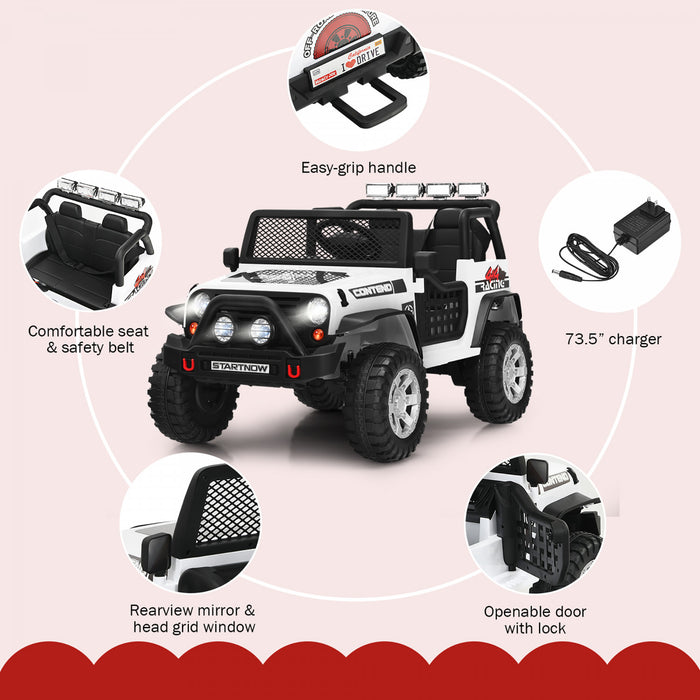 4x4 Electrique Pour Enfants 12v Costway