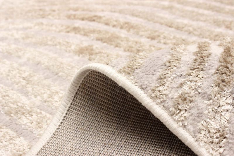 Carpette Kamala grise - 5 pi 0 po x 8 pi 0 po