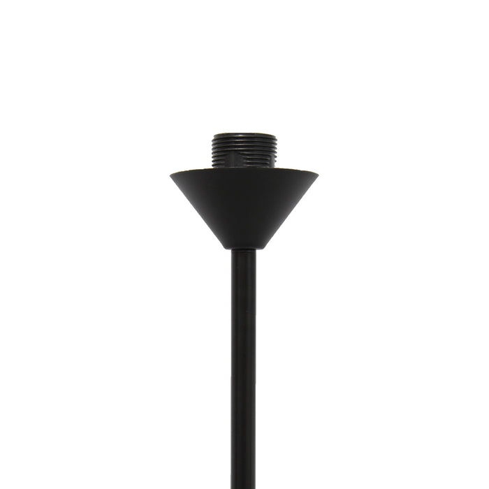 Klara Lampadaire torchiere a 1 lumiere, Onyx, 70 po H