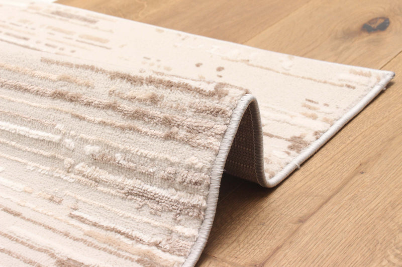 Tapis Contemporain/Moderne Nova 5'0\" x 8'0\" en Ivoire