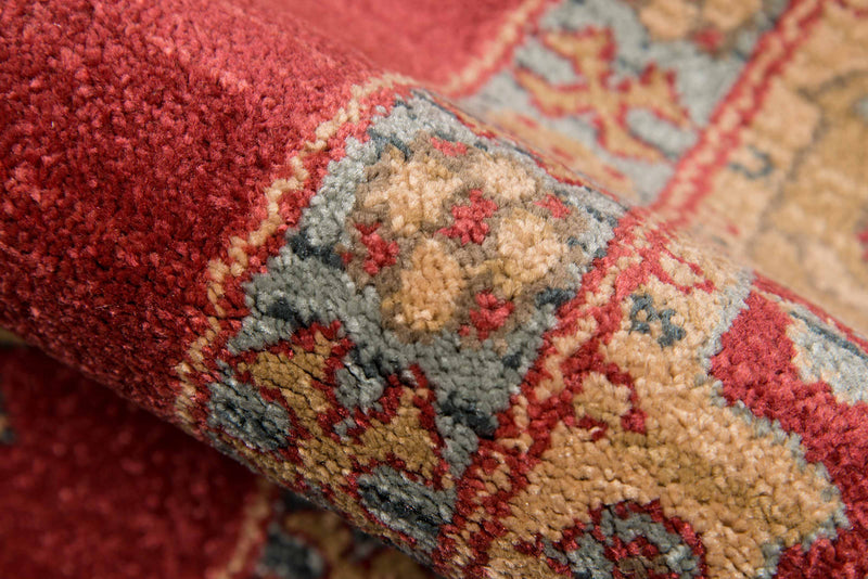 Tapis Traditionnel Mila 7'10\" x 9'10\" en Rouge