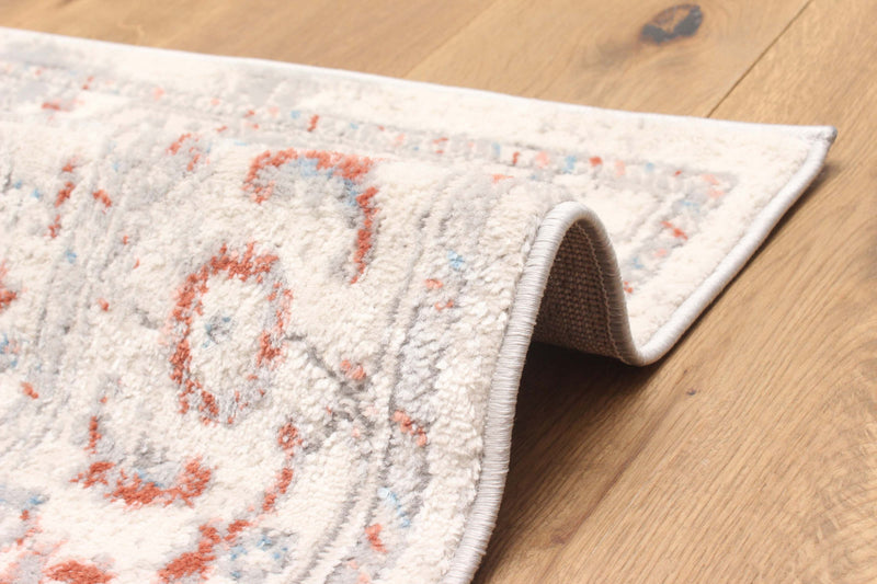 Tapis Traditionnel Mira 8'0\" x 10'0\" en Ivoire