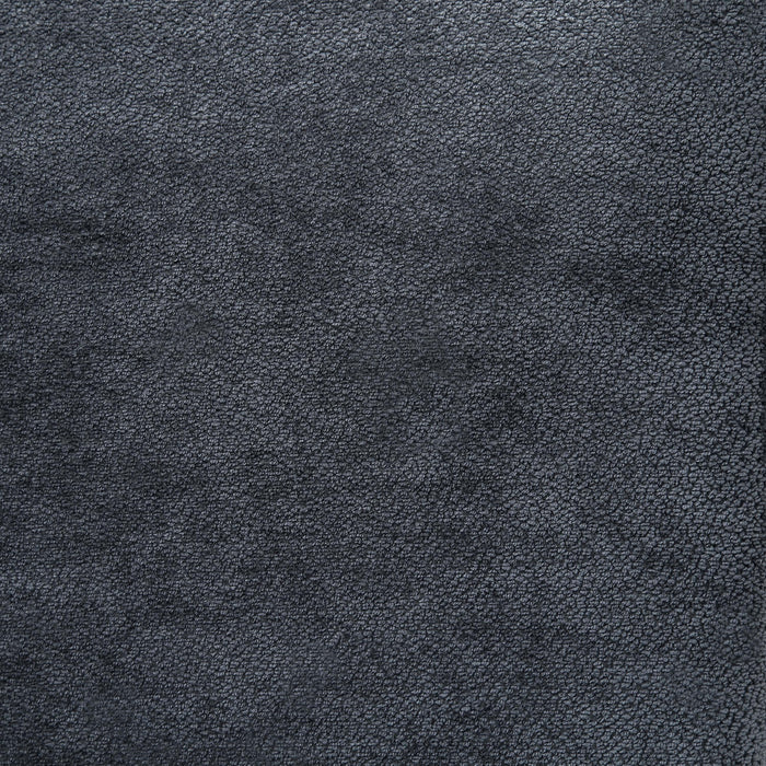 Banc d’appoint moderne et glamour Concord en chenille noire
