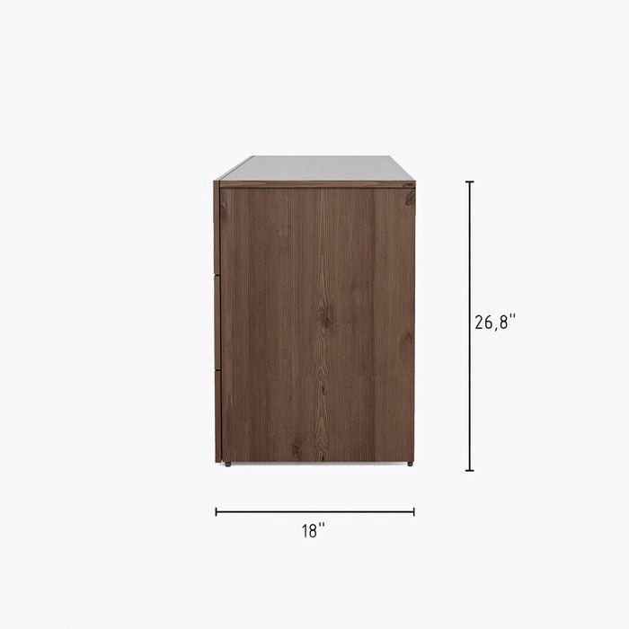 Commode James Nordika Nexera à 6 tiroirs - truffe