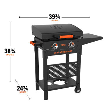 Gril sur chariot mobile avec capot Blackstone 22\" - 2475