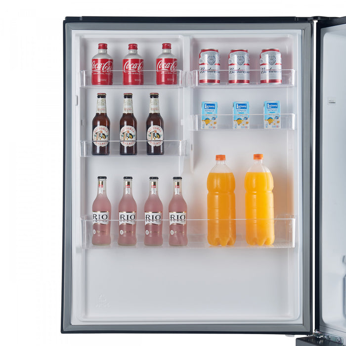 Refrigerateur Milano Espresso de 31 po avec congelateur inferieur, noir, 17,2 pi³ – FFFFD1786-31BLK