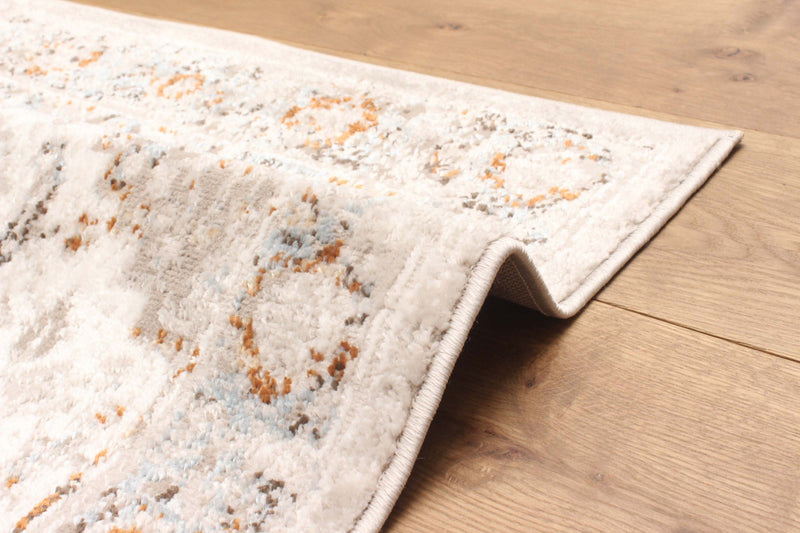 Tapis de Couloir Traditionnel Paradox 2'8\" x 8'2\" en Ivoire