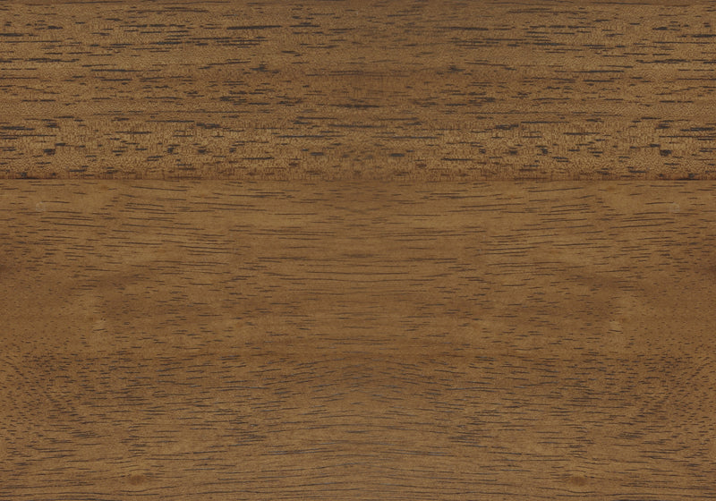 Ensemble de 2 chaises de salle à manger de style transitionnel avec tissu brun et pattes en bois noyer pour la cuisine et la salle à manger