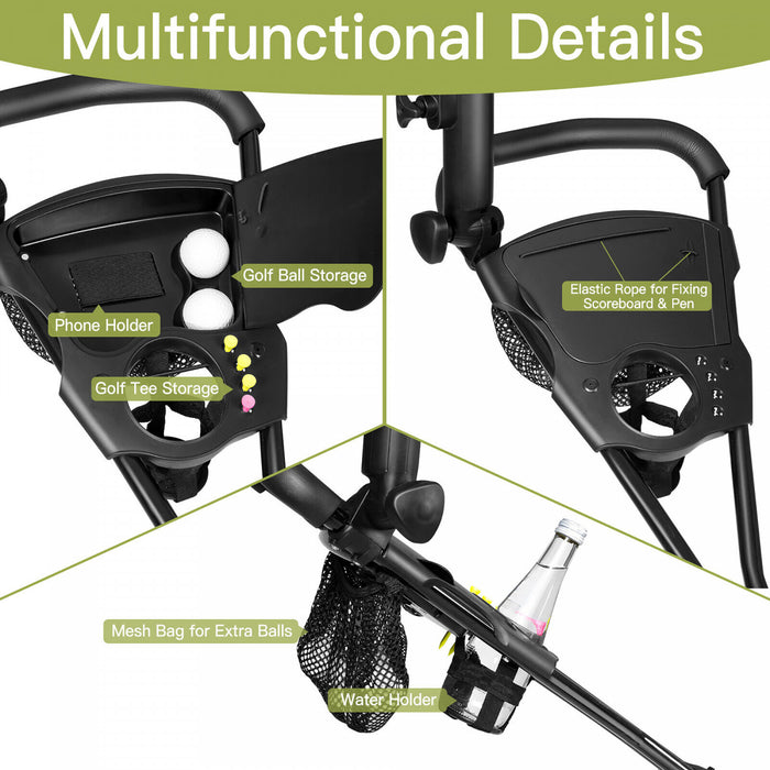 Chariot De Golf Pliable