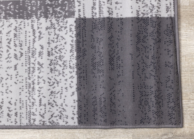 Carpette Florence à motif blocs vieillis pour l'intérieur - 4 pi 7 po x 6 pi 7 po