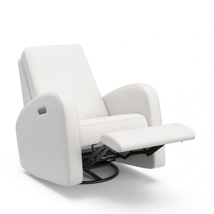 Storkcraft Santa Monica Fauteuil inclinable electrique - Tressage ivoire
