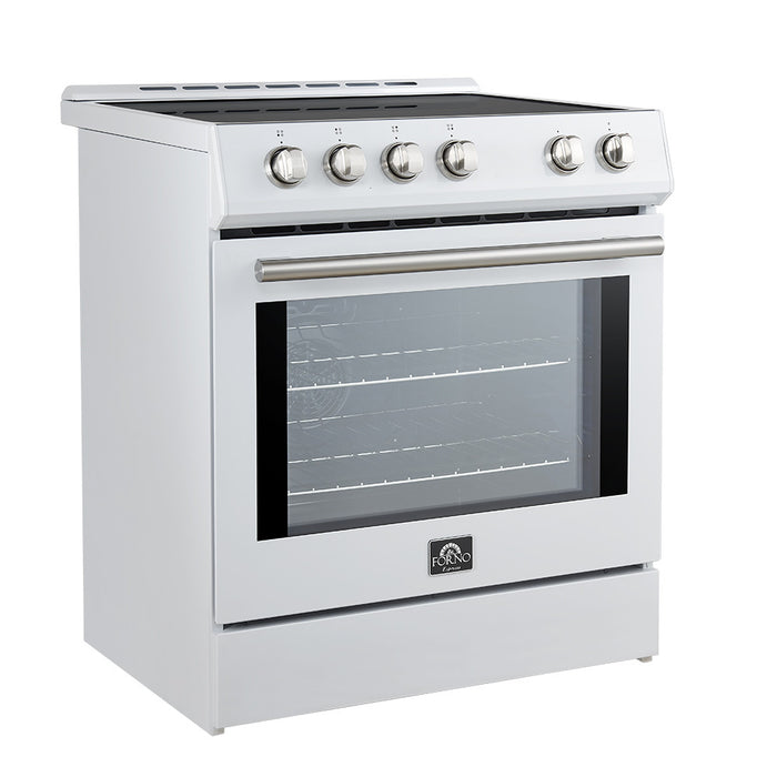 Cuisiniere a induction encastrable Leonardo Espresso de 30 po, blanche – FFSIN0982-30WHT